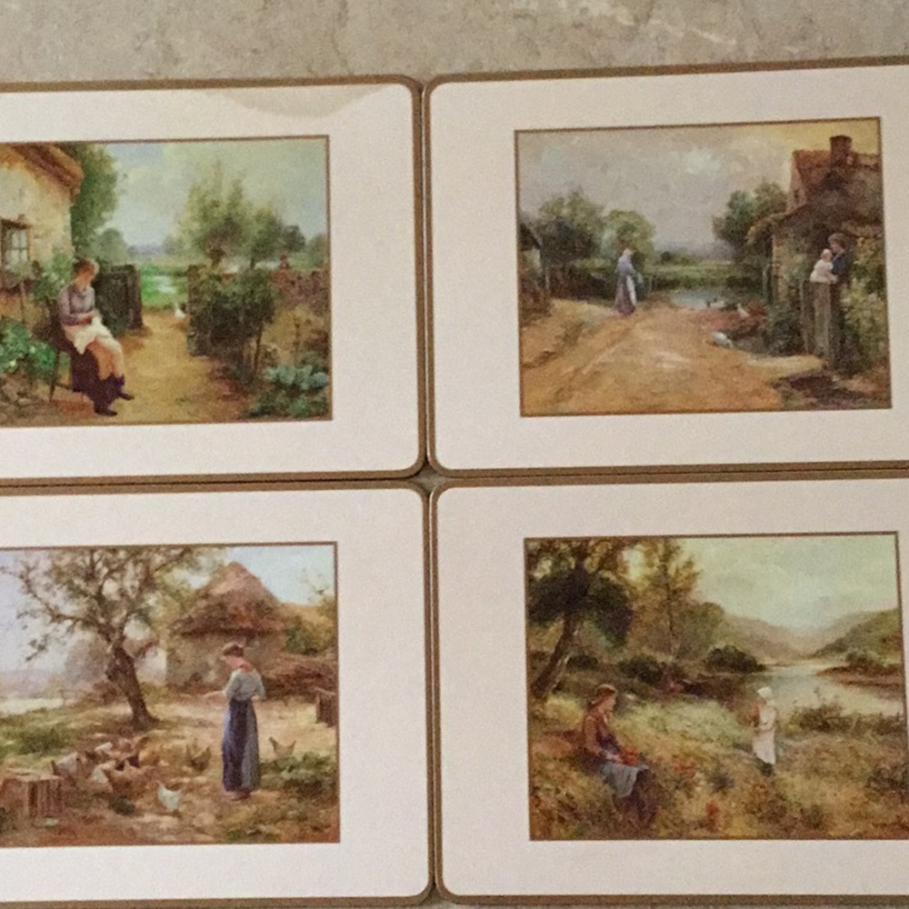 Pimpernel Cork Placemats - Set of 4